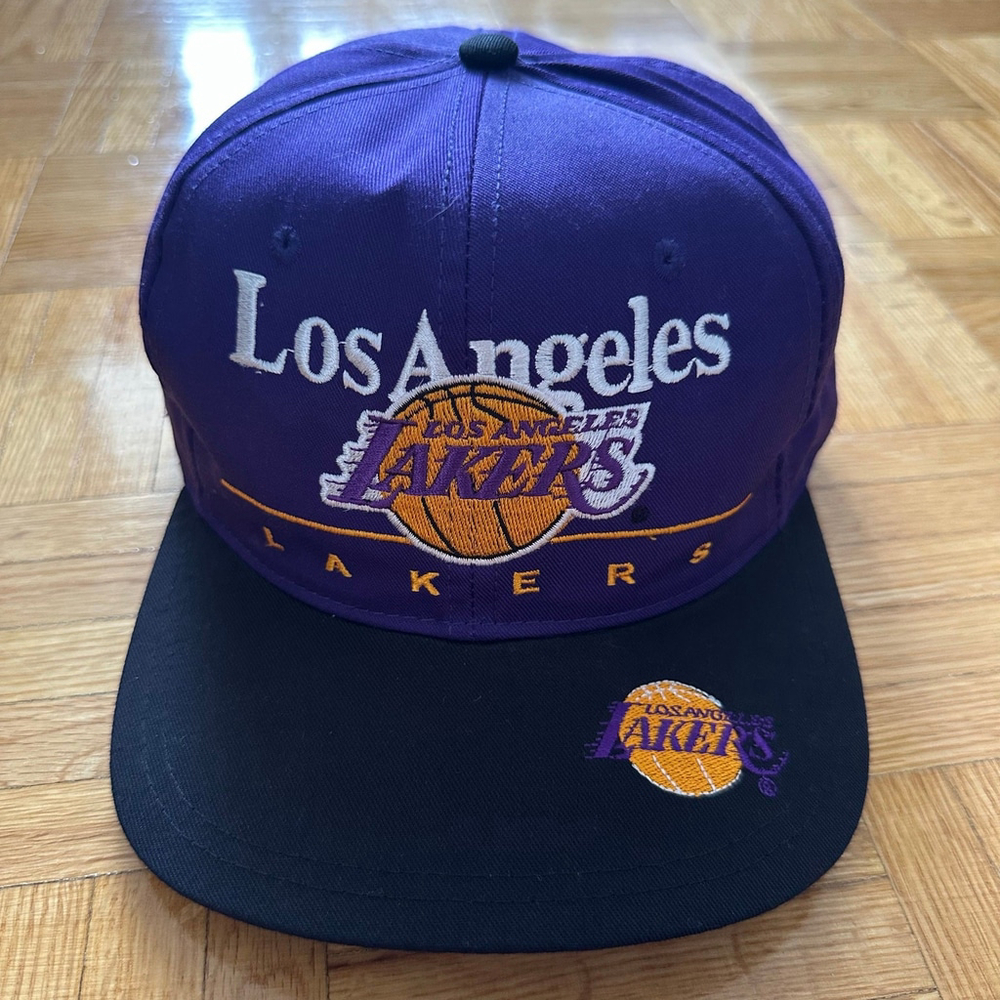 Vintage Los Angeles Lakers Twins Snapback cap hat
